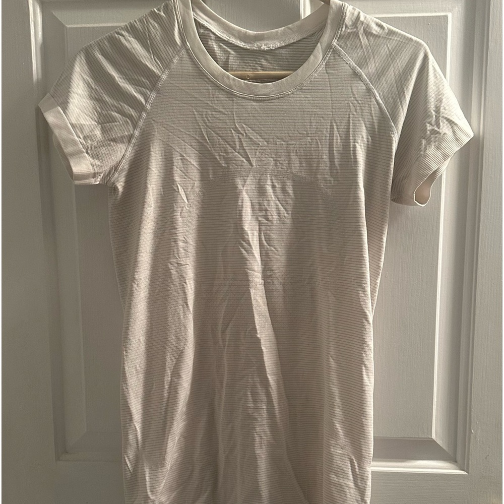 lululemon white swiftly tee